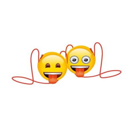 Emoji Bolsito con Forma Sacando Lengua