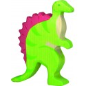 Dinosaurio Spinosaurio de Madera 12,5 Cm