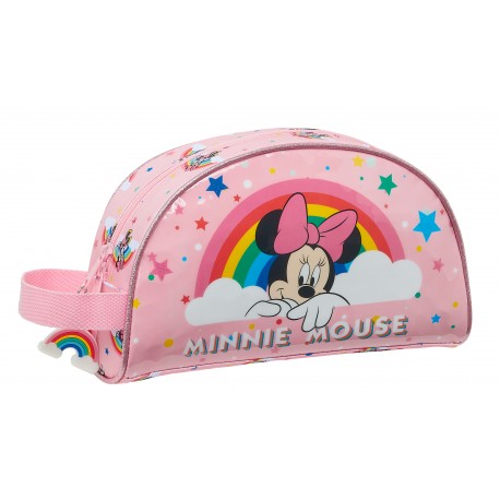 Minnie Mouse Rainbow neceser adapt.