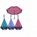 Paraguas reversible manual mujer